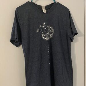 Navy Blue Graphic T-Shirt